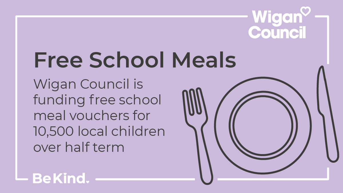 NEWS: Thousands of children will receive free school meals during the half-term holiday as part of an initiative funded by the council. Read the full story here: bit.ly/34kRowe 👏