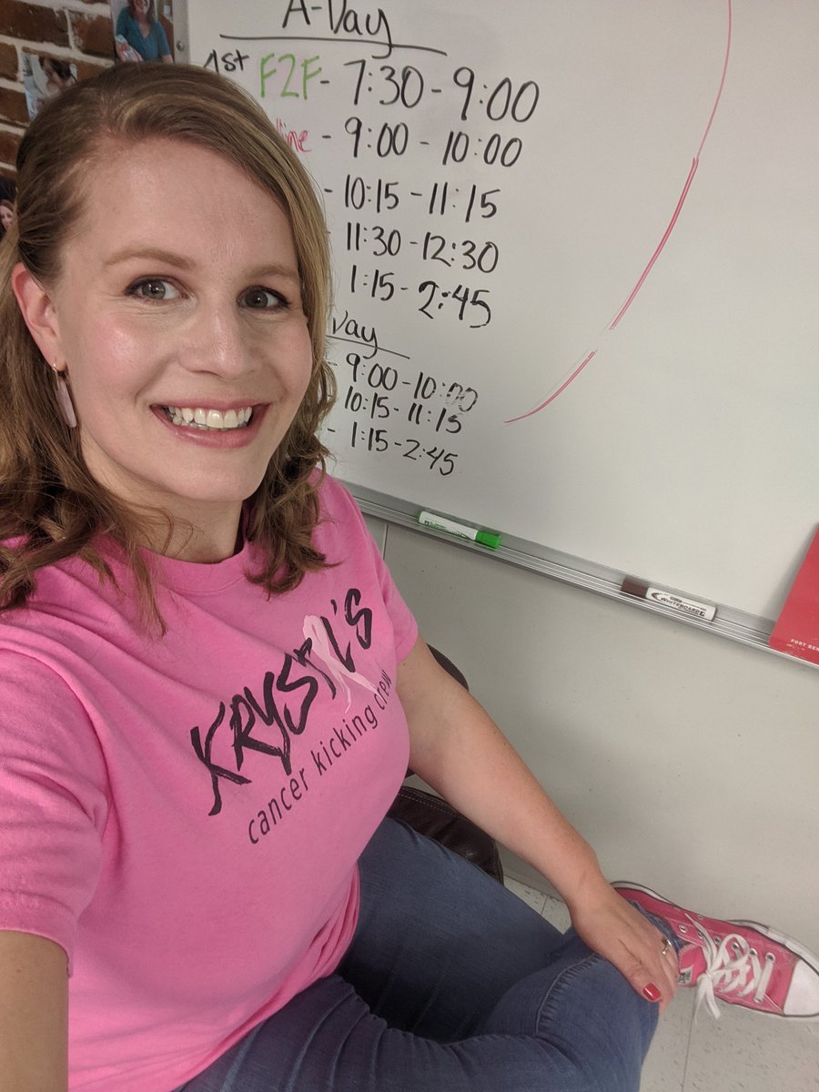 Pink Out #thisfridaywewearpink #tigerpride365