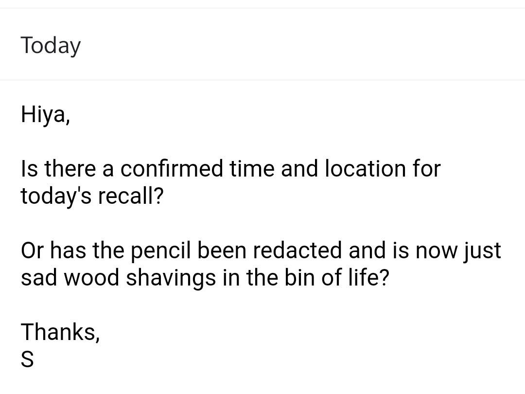 When you're pencilled for an audition recall and you try to remain professional, but it's also 2020 ✏️🙃