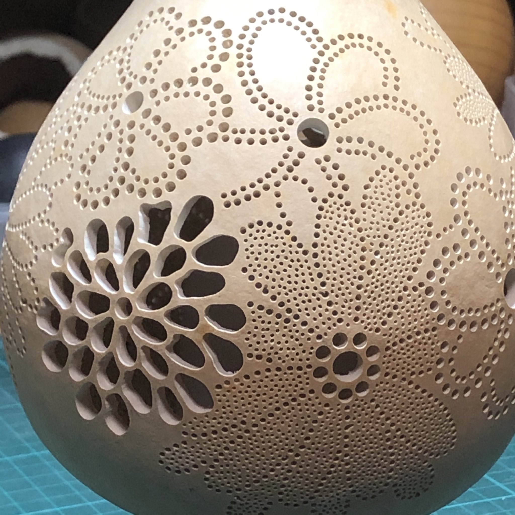 菊花石、ひょうたん 菊花石 No.281 【鑑賞用鉱石】高さ:約21cm 幅:約19cm 重さ:約3.3