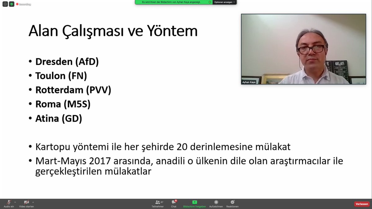 5. Göç Sertifika Programının son oturumu Bilgi Üniversitesinden Prof. Dr. Ayhan Kaya’nın “Popülizm ve Radikalleşme” başlıklı sunumuyla devam ediyor.
<a href="/TAU_TAGU/">TAU - Göç ve Uyum Uygulama ve Araştırma Merkezi</a> <a href="/KASonline/">Adenauer-Stiftung</a> <a href="/YYUNUGAM/">YYÜ NÜGAM</a>