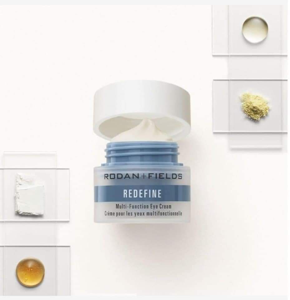 NotHannahsMom's tweet photo. NEW and IMPROVED Redefine Multi-Function Eye Cream!!

💙 It visibly firms + lifts while improving the look of fine lines, wrinkles, sagging + crow’s feet with Vitamin C + F, Botanical Extracts + Antioxidants!! 

💙 94% of users had fewer under eye wrinkles + crow’s feet!! https://t.co/DfmfazcxqM