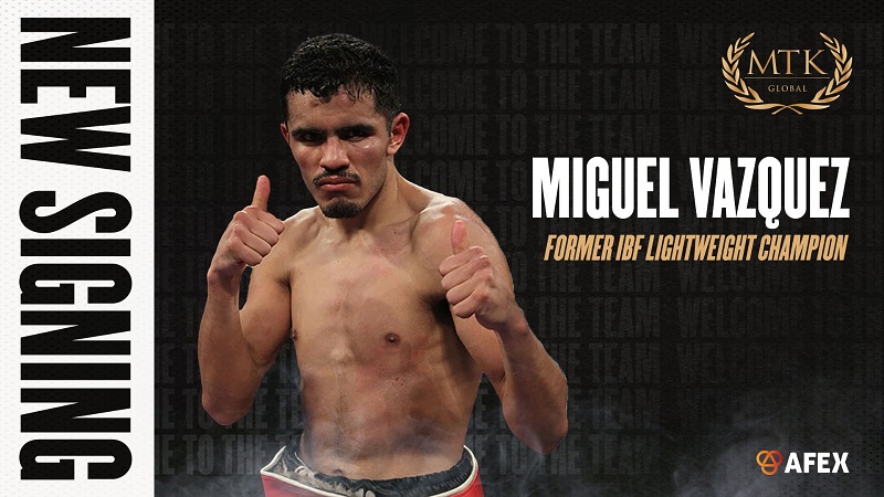 Miguel Vasquez signs with MTK Global after controversial Lewis Ritson loss https://t.co/nE7nGdQnoU #boxing https://t.co/sny5pzUYNU