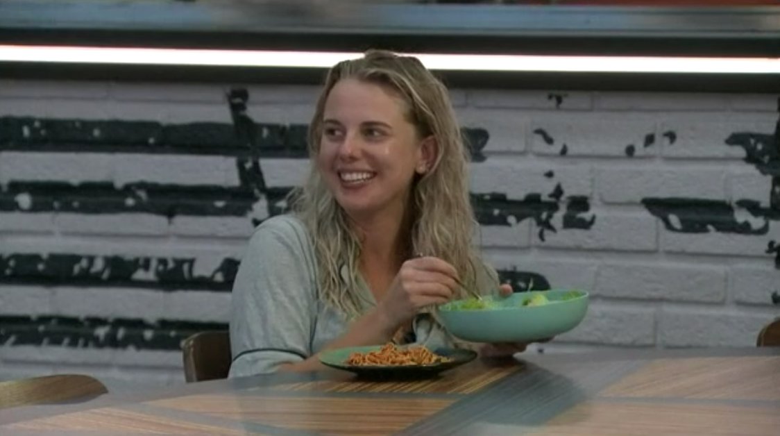 BB_Updates's tweet photo. Nicole won Part 1 of the final HoH competition, and has advanced to Part 3 on finale night!

Recap: https://t.co/wRobwC5X5T #BB22 https://t.co/h8bW5JslRf