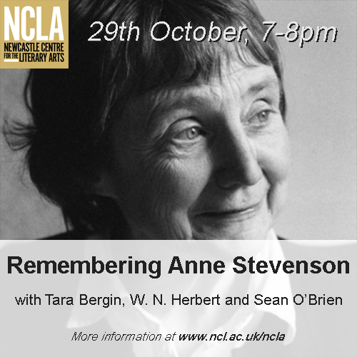 NCLA_tweets's tweet image. Next Thursday we celebrate the life and work of #AnneStevenson who sadly died earlier this year. Join 
@LinanderL @billherbert #SeanO'Brien #JacobPolley #TaraBergin and @BloodaxeBooks editor, #NeilAstley, who'll be reading favourite Anne Stevenson poems. bit.ly/3jrgT3g