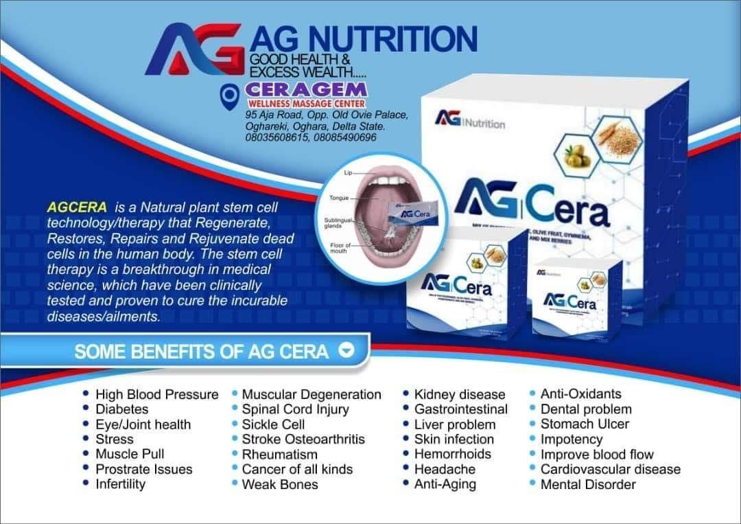 AgCeraHealth's tweet photo. It simply provides the body with high doses of stem cells and nutrients that the body needs to HEAL itself, the natural way... https://t.co/hInGtxmCVB