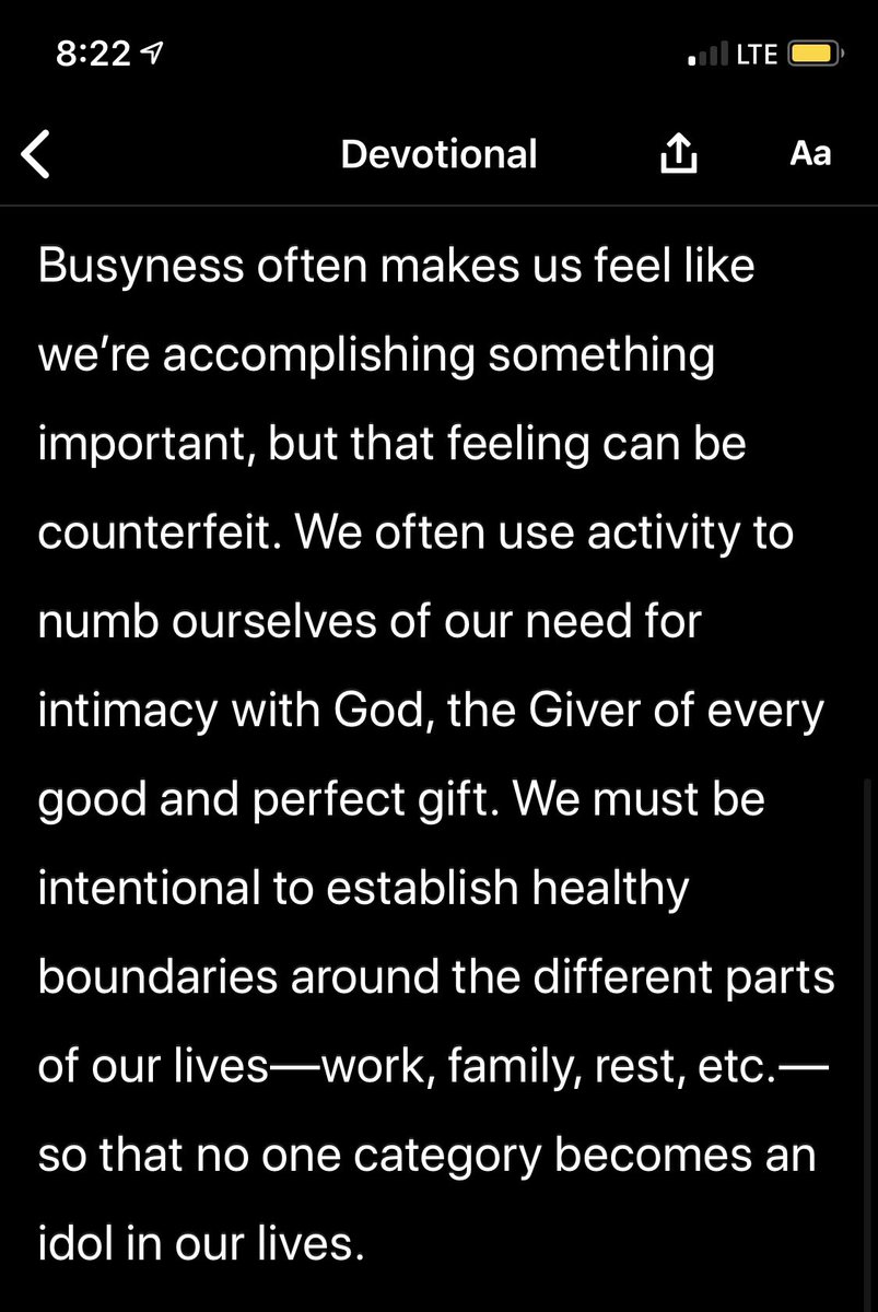 I always thought that being busy meant I was successful. Then I read this.