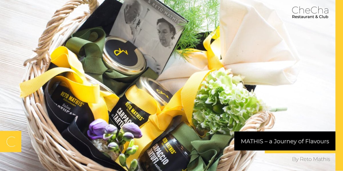 MathisFood's tweet photo. Today we present you ’”MATHIS – a Journey of Flavors”! Four mouthwatering creations by Reto Mathis that will keep you wanting more and more. Find “MATHIS – a Journey of Flavors” soon in our online shop or in our flagship store at CheCha. 
#chefretomathis #stmoritz #club #foodporn https://t.co/aDghl4lUNq