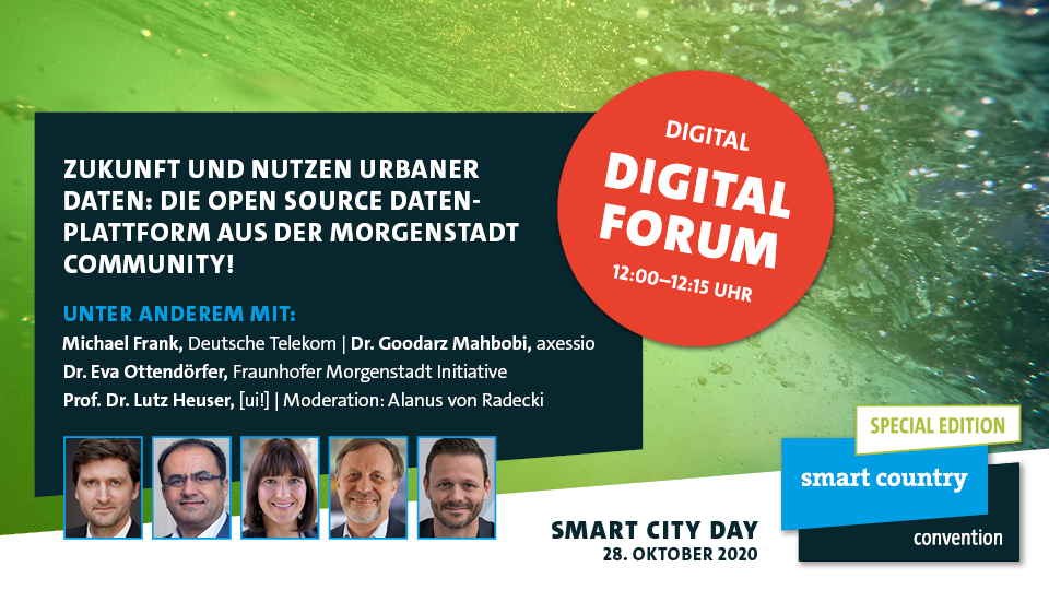 SmartCountryCon's tweet photo. Die #Morgenstadt Initiative des @iaostuttgart soll Städte zukunftsfähig machen. Ihr neues #OpenSource-Projekt: Das Datenkompetenzzentrum für Städte und Regionen #DKSR.
Werden Sie teil der datengetriebenen Transformation von Kommunen 👉 https://t.co/0vtOHi8b9G https://t.co/PMGBTKjoxb