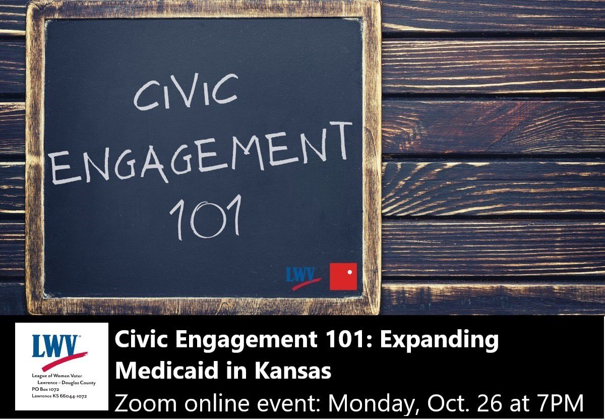 Join us Mon, Oct 26 | 7 PM | Zoom. Alliance for a Healthy KS: to @ExpandKanCare would bring hundreds of millions of fed tax $ back home, insure >150k Kansans, cover unpaid health costs hurting our hospitals, create jobs, &amp; stimulate our economy.
Zoom link: lplks.zoom.us/j/92702840182