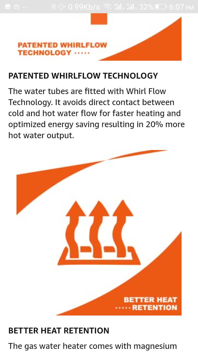 gopalsanthosh0's tweet photo. @orient_electric This "Patented Whirlflow technology" is my favourite feature..
Because it avoids the contact between hot and cold water , but continuously helps in providing more hot water.. that's super awesome..for this climate.
@orient_electric #OrientElectric #CheerReadyWithOrient https://t.co/hmv0MqHLrr