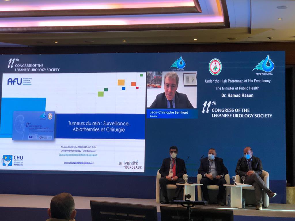 Petites tumeurs du rein - Pr Jean-Christophe Bernhard

<a href="/AFUrologie/">Association Française d'Urologie - AFU</a>
<a href="/InfoAeu/">AEU</a>
<a href="/AmerUrological/">Amer. Urol. Assn.</a>
<a href="/mophleb/">Ministry of Public Health - Lebanon</a>
<a href="/beirutleroyal/">Le Royal Beirut</a>
 
#Lebanon #uroleb 

Organized by: <a href="/infomedleb/">Infomed Int'l</a>