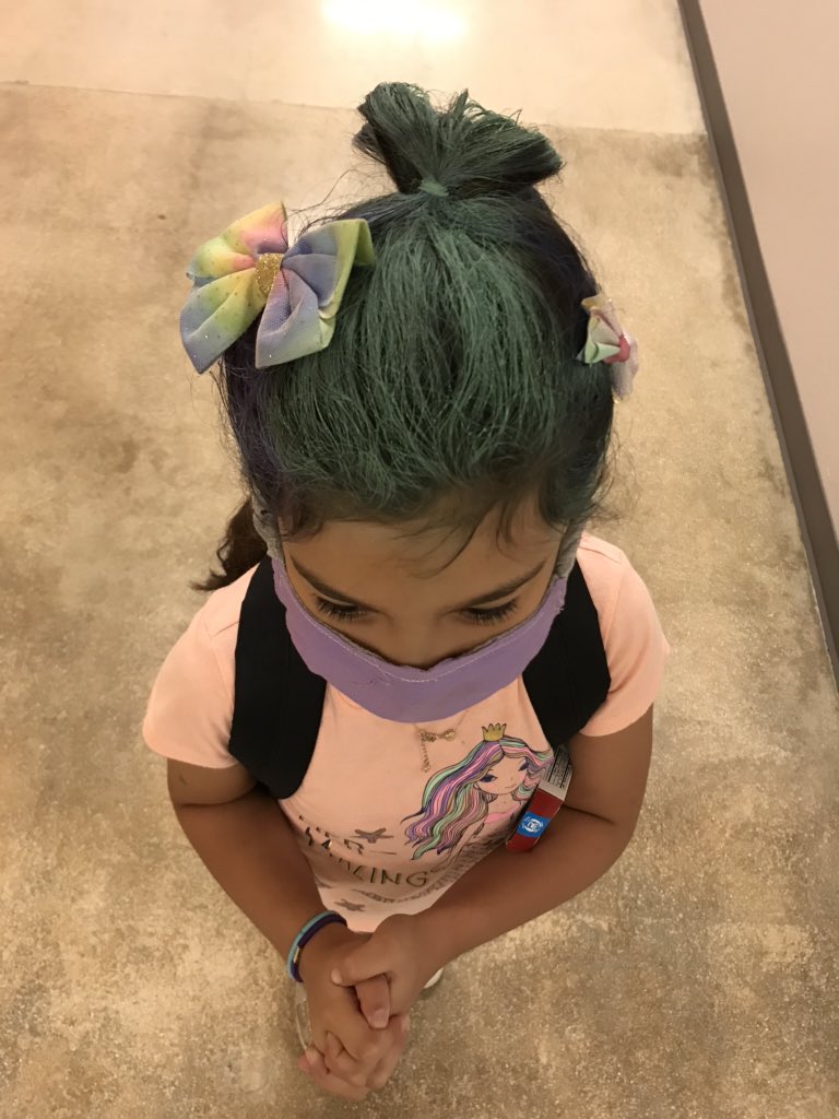 FineArtsatPV's tweet photo. Crazy hair day begins at PV! #pvlionpride https://t.co/Tz4owdP0sC