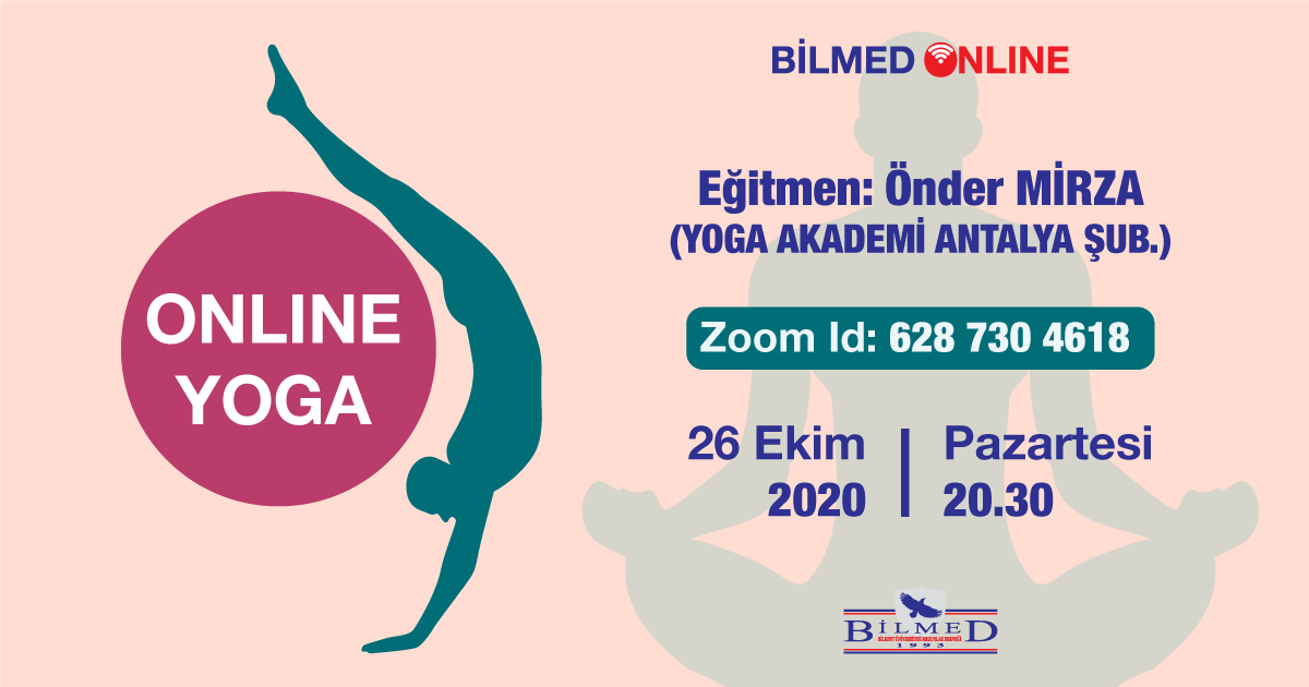 Bilmed Online bu hafta, #sağlıklıyaşam için 26 Ekim Pazartesi, saat 20.30'da Online Yoga ile gerçekleşiyor. Eğitmen Önder Mirza'nın Zoom üzerinden vereceği eğitim sayesinde ev konforunda yoga için bize DM’den yazarak şifrenizi almayı unutmayın!🧘‍♀️
#bilmed #bilmedonline #onlineyoga