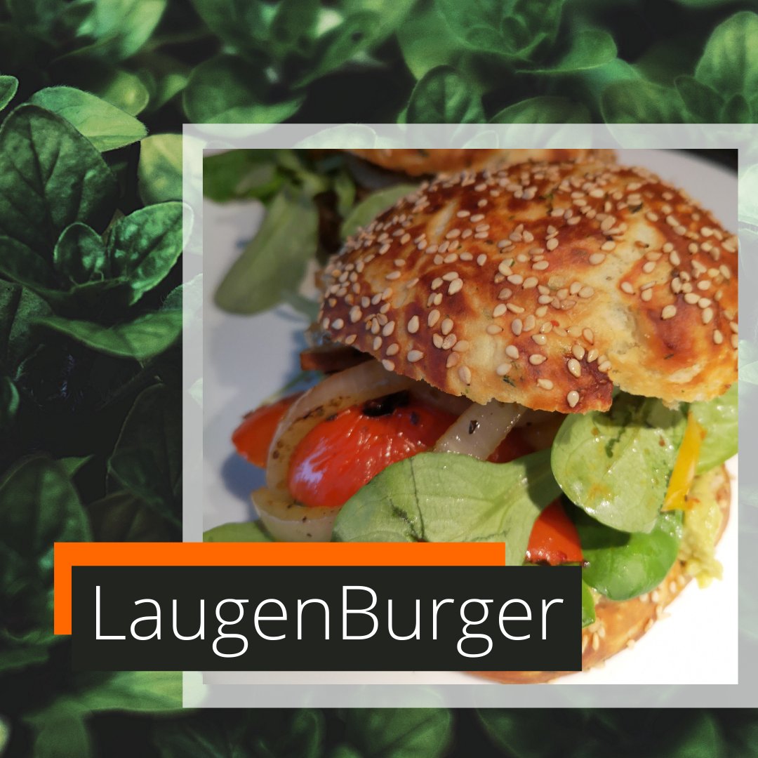 Passend dazu, dass das EU-Parlament gegen das Veggi-Burger-Verbot abgestimmt hat, gibt es hier mein Rezept für einen LaugenBurger (Brötchen) und im Beitrag eine leckere Idee diese zu belegen 🧡 glowyourlife.de/laugenburger/ #vegan #rezept #veggiburgerverbot