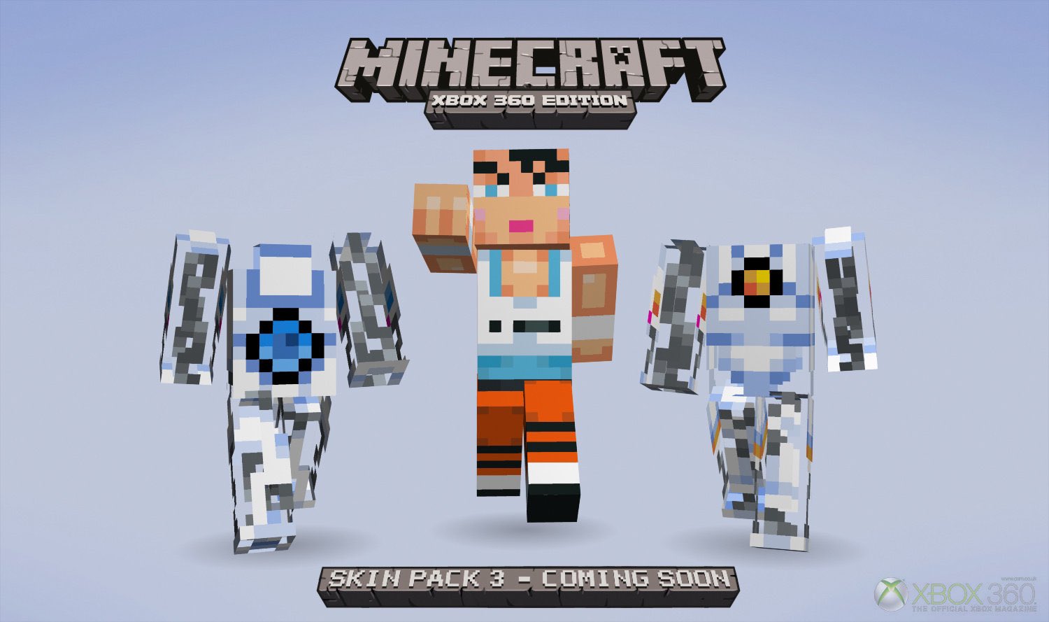 Minecraft - Xbox 360: Skin Pack 3 Announced!!! Cow, Skeleton