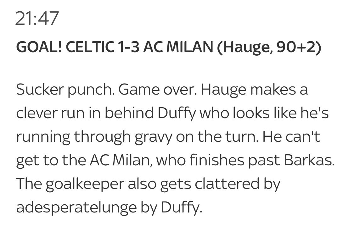 Rangers_Spares_'s tweet photo. Sky sports commentary is class

“Duffy who looks like he’s running through gravy on the turn”

👏🏽👏🏽👏🏽😂😂😂😂😂 https://t.co/ROBBRv1nHY