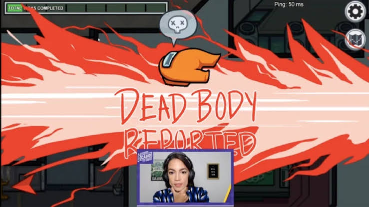 ABD'de gençler arasındaki düşük oy oranını artırmayı amaçlayan kongre üyesi Alexandria Ocasio-Cortez ve Ilhan Omar Twitch platformunda ünlü yayıncılarla Among Us oynadı. 
Yayını 300 binin üzerinde izleyici izledi.

"Orange is sus, Let's vote him out."