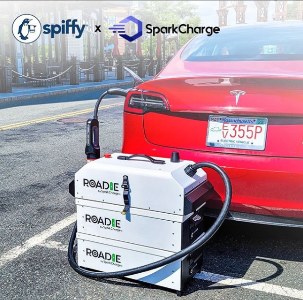 sparkcharge's tweet photo. A clean and charged EV is a happy EV.
Spiffy is innovating EV ownership, and we are proud to partner with them.
#evcharging #detailing #carcare #evcare #driveelectric #evowner #evdriver #chargeanywhere #tesla #teslaowner #teslalife #electric https://t.co/d87u7AmY7E
