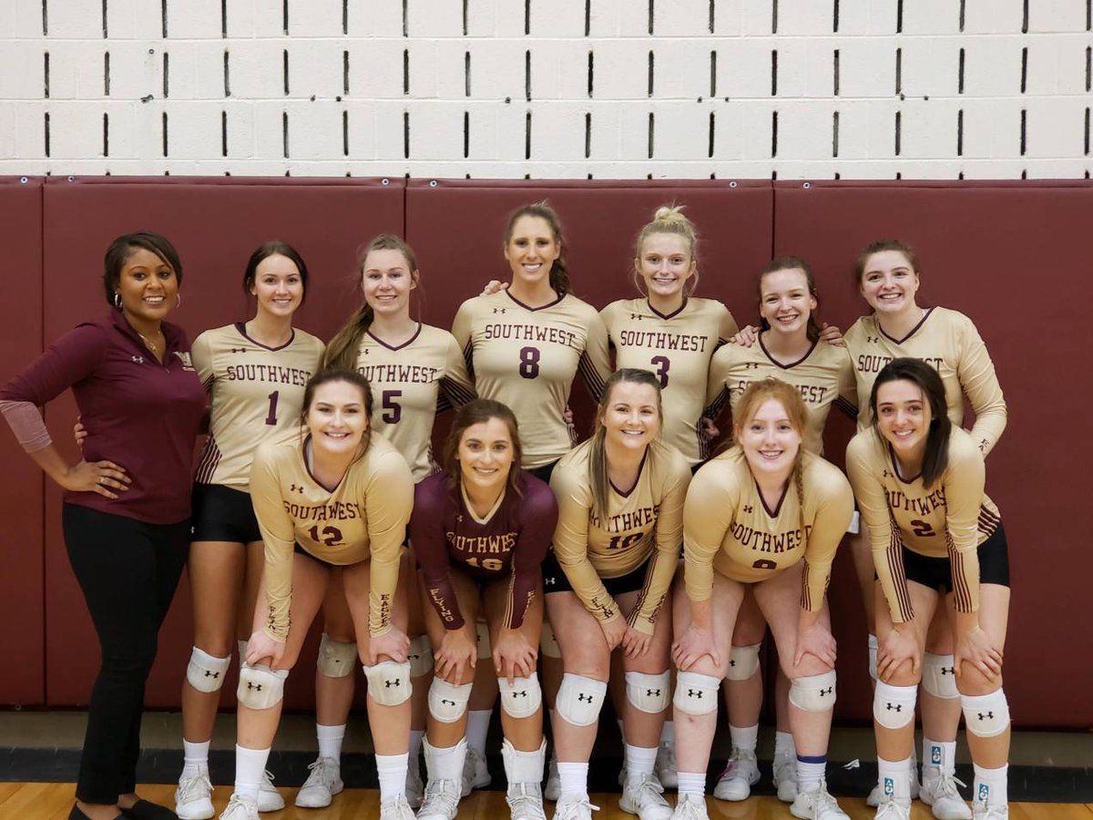 AthleticsSwcc's tweet photo. On This Day in 2019 – The Southwest Volleyball Team defeated Rockingham Community College 3 – 0  (25-7, 25-13, and 25-11) in our final home game of the year. If you are interested in volleyball, please submit an interest form at https://t.co/4q3FSJg3g4 

#FlyingEagles https://t.co/iML8WSABY9