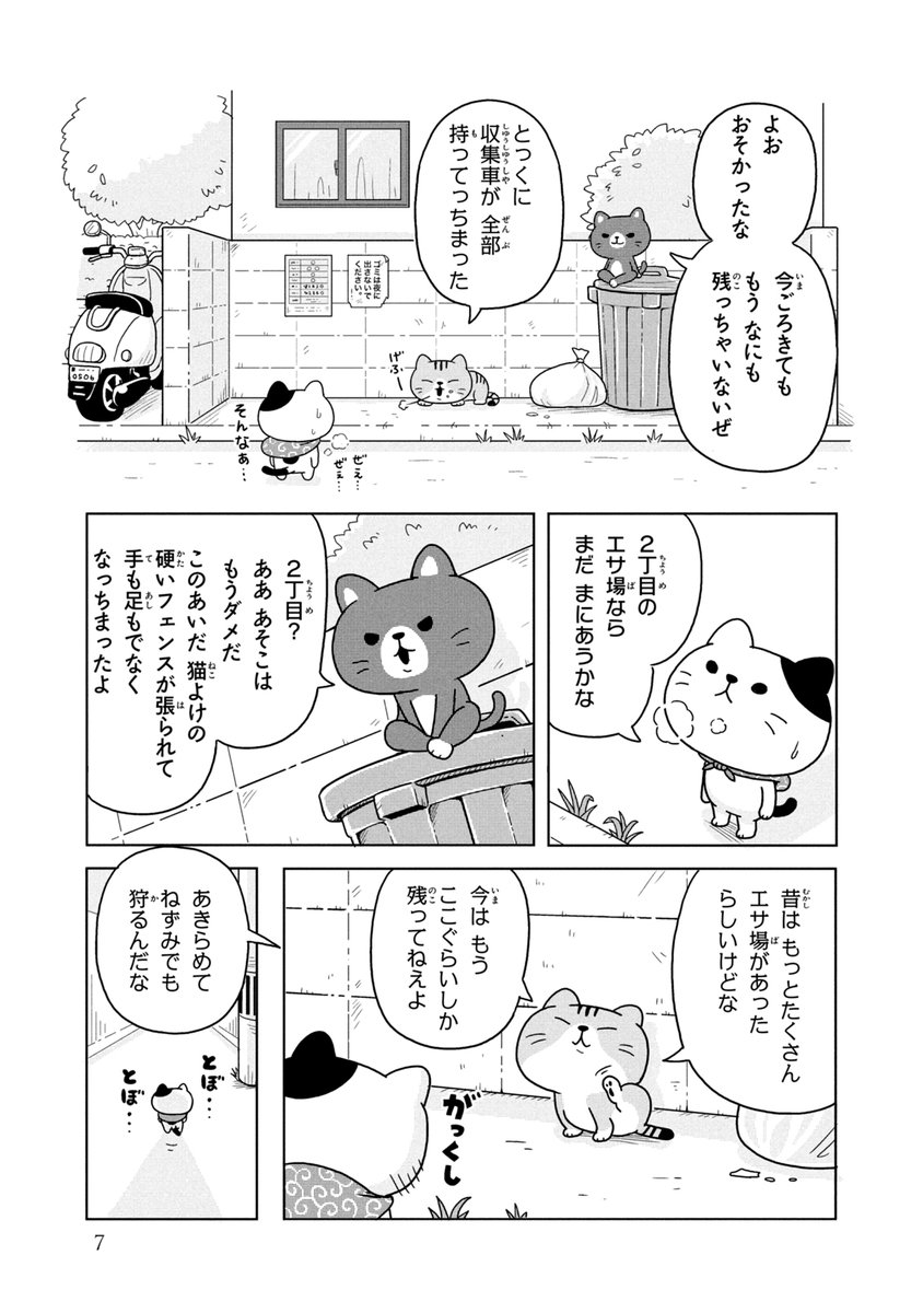 街中で暮らす野良猫のお話(1/3) 