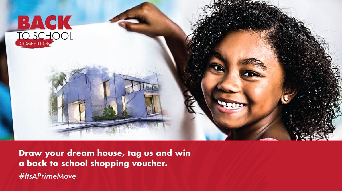 PrimeCementRw's tweet photo. How does your prime dream house look like? Dream it, Draw it down on paper, tag us with the #ItsAPrimeMove and #BackToScool and you might be the lucky winner of FRW 10,000 back to school Voucher .
NB, Winners will be announced on Tuesday.
#ItsAPrimeMove #StrongerTogether https://t.co/kF8ChRZAGr