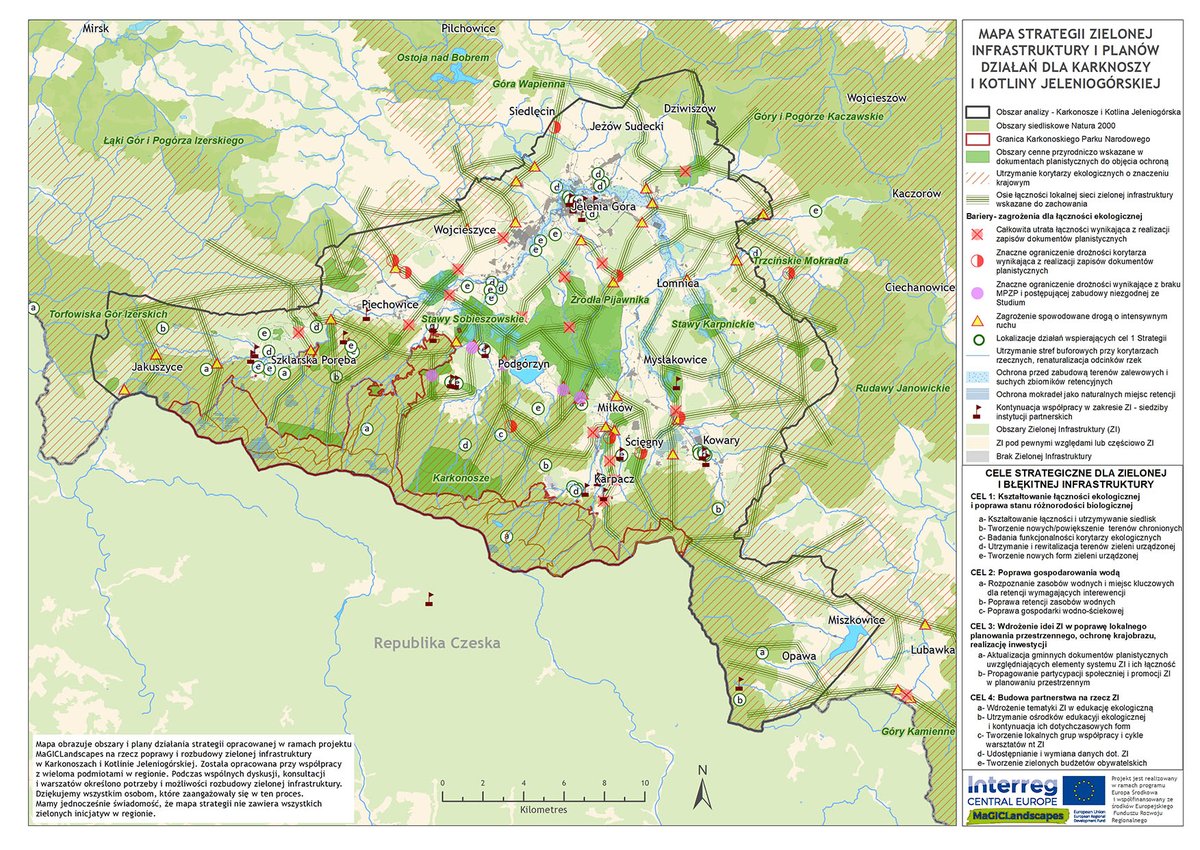 InterregML's tweet photo. KARKONOSZE NATIONAL PARK &amp; JELENIA GÓRA BASIN
Here we introduce our #greeninfrastructure strategies &amp; action plans. Have a look here: https://t.co/efmQmra2TO 
#cooperationiscentral #EUinmyRegion #EUGreenDeal
@Karkonoski_PN
@Jelenia_Gora 
@Dolny_Slask

Photos: M. Wojnarowicz | KPN https://t.co/FqKljMbHf0