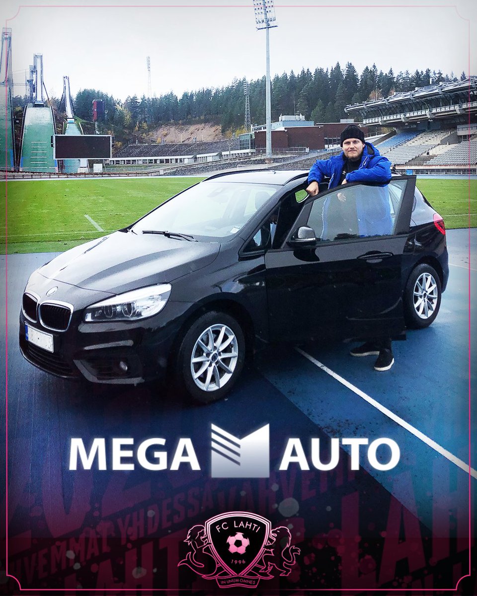 FCLahti1996's tweet photo. 🏎 Kuvassa tuore auton omistaja!
Luottotoppari Mikko Viitikko hankki uuden mustan kiiturinsa Lahden Mega-Autosta.
FC Lahden yhteistyökumppani Mega-Auton löydät osoitteesta Alhonkatu 5.
#FCLahti #MegaAuto #Veikkausliiga https://t.co/n6nE3WBnx3