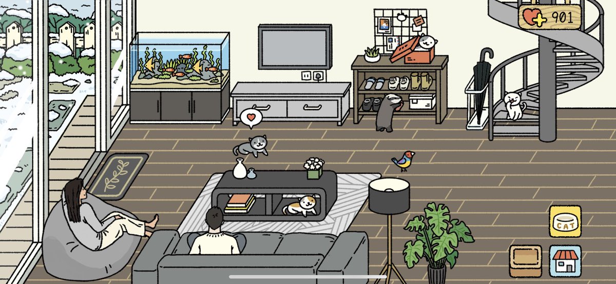 defnotmurder's tweet photo. #adorablehome is probably my favorite game! I’ve spent so much time making it just the way I like it! Love the new cooking feature! https://t.co/OfexH3kQsS