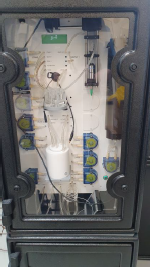 Labskin's tweet photo. Microtox real time covid 19 detection waste water unit being retrofitted in our York labs for trials in a number of sites in UK, Ireland and to be installed in Detroit, Michigan for Great Lakes Project. https://t.co/3J2t36MX2U