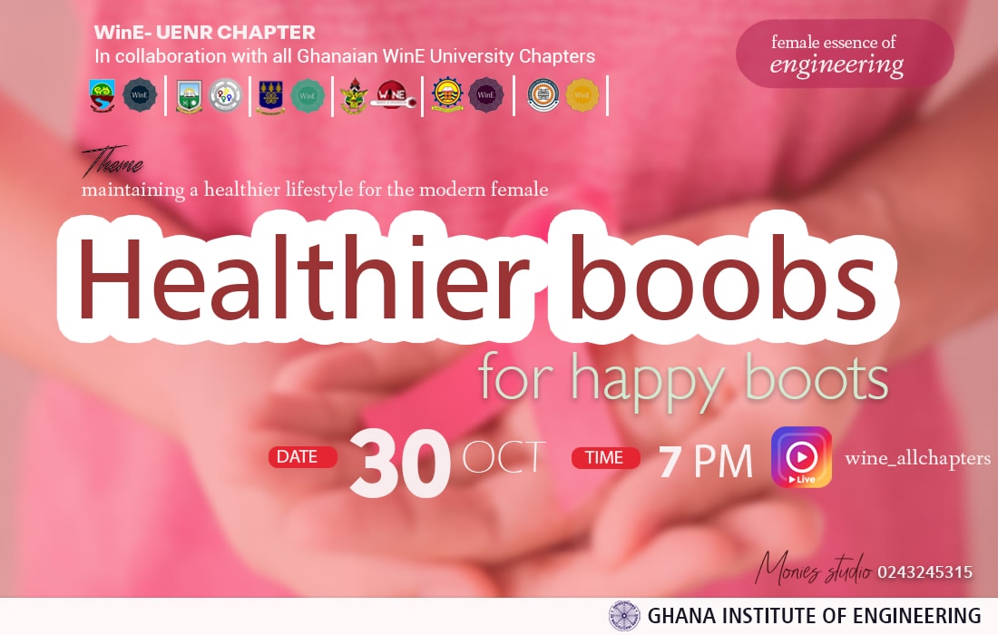 GhieUenr's tweet photo. The very first converge of all WinE chapters in Ghana... Join us on the 30th as we discuss breast and boots. Don't expect anything less..History in the making✨🔥🔥 https://t.co/B7xeUPfHsb