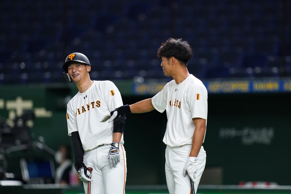 巨人・阪神】 試合前練習 #石川慎吾 #坂本勇人 #若林晃弘 #松原聖弥