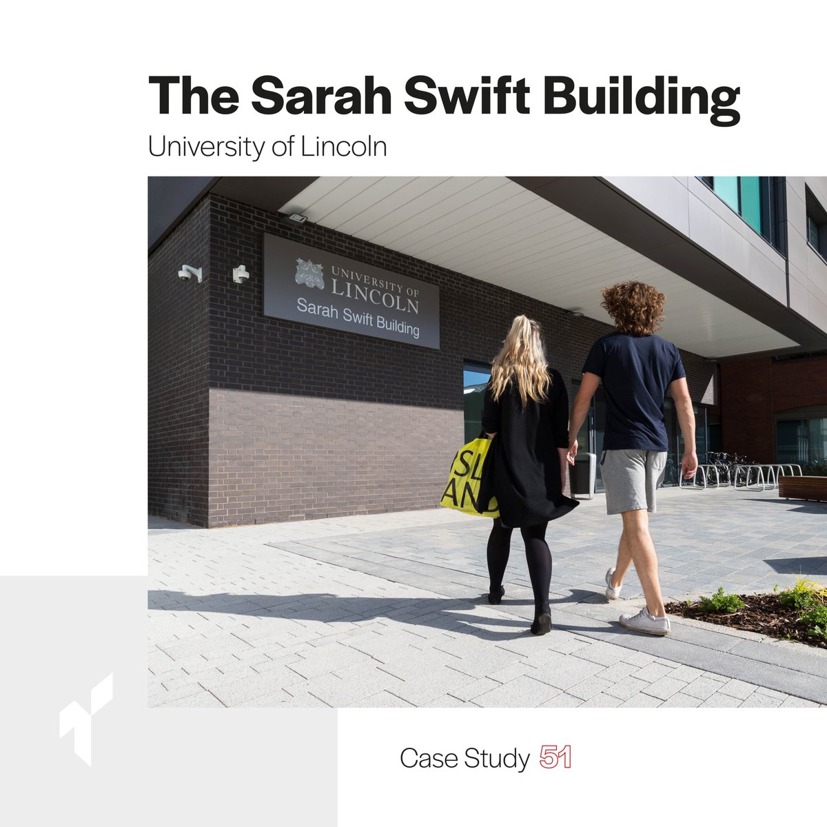 Tobermore's tweet photo. #FeatureProjectFriday takes us to The Sarah Swift Building @unilincoln
Tobermore's Fusion block paving was specified to create walkways & an attractive surround for the University building. This modern space extends through to Lincolns’ High Street. More➡️https://t.co/rLOyM7xPMj https://t.co/hHsKXVJM4a