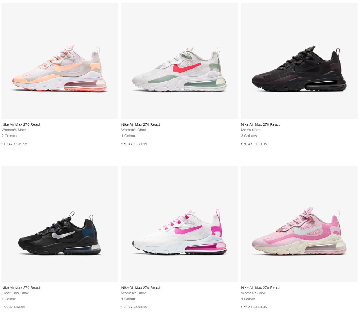 nike deals uk