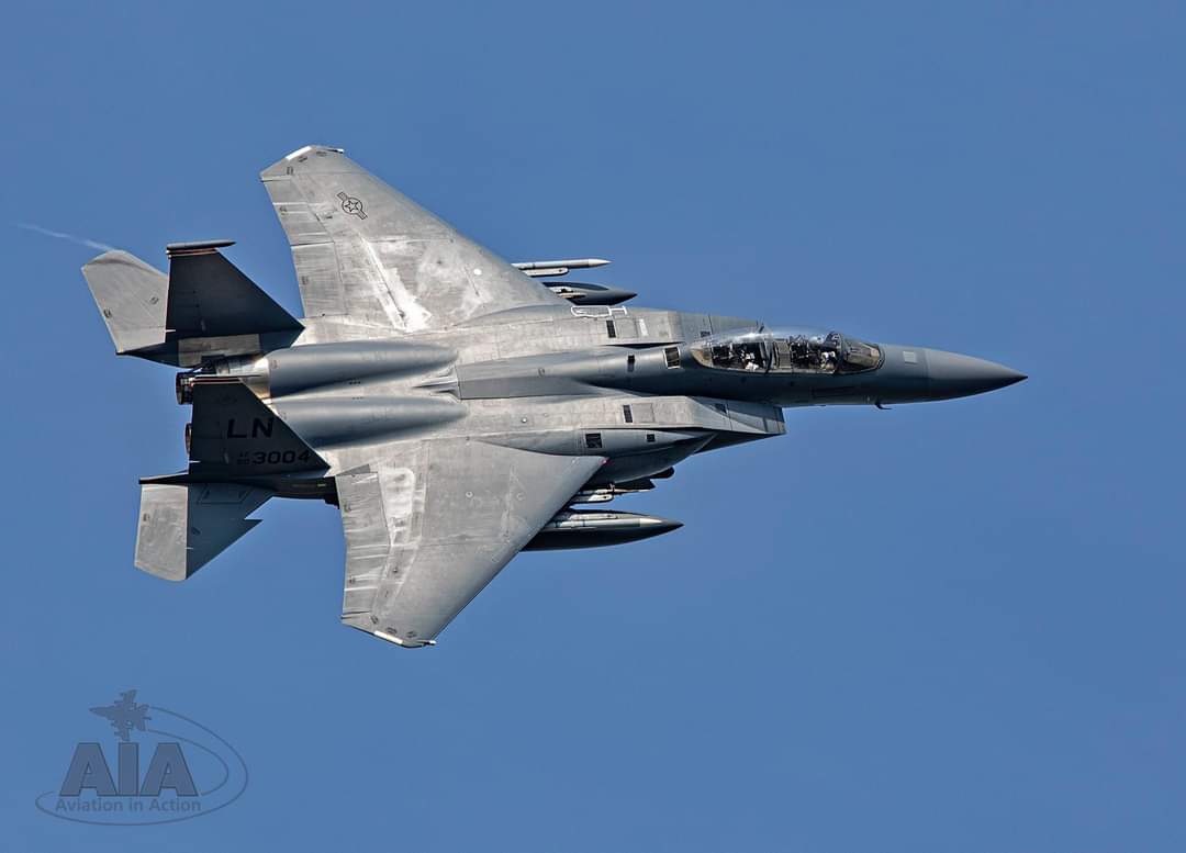 action_aviation's tweet photo. F15 Strike Eagle of 494 Sqn at RAF Lakenheath as it takes off from runway 06 #AviationInAction #aviationlivestream #planespotterslive #aviation #planespottinglive #teamwork #TeamLiberty #f15 #fighterjet #lakenheath #soundoffreedom #usaf #usairforce #avgeek #f15eagle #Panthers https://t.co/302nbfBxSw
