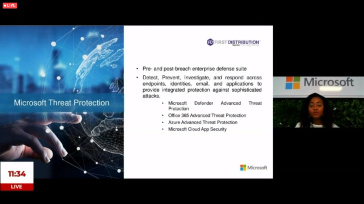 dx5ve's tweet photo. Identifying suspicious activity will allow defence resources to carry out dynamic, real-time closing of threat vectors. #CIOEA #CIOCSS Nomathemba Games, @Microsoftea https://t.co/s8AzwkCriB