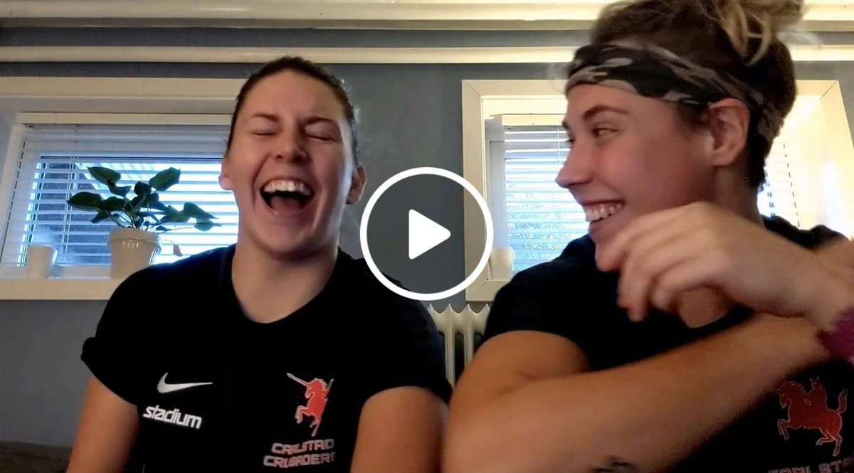 Ahead of tomorrow's Super Series Final we caught up with cherished export @SydneygeorgiaQB, alongside <a href="/crusaders1991/">Carlstad Crusaders</a> team-mate <a href="/GabyKnops/">Gaby knops</a>, for some Q&amp;A and a black-country insight into the real Sverige! Thanks to @jokilby for the edit 🤟. 8min watch: m.facebook.com/story.php?stor…