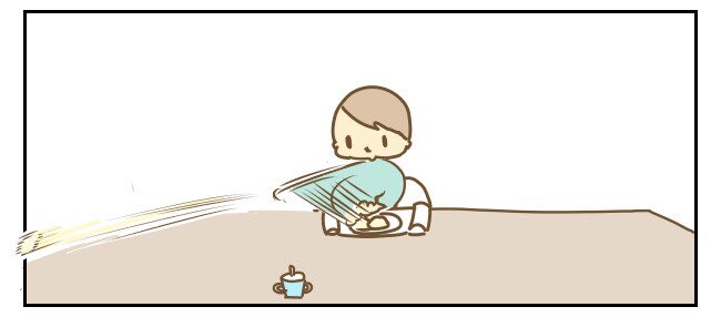 ご飯を視界から消すことでごちそうさまの意思表示してくるのはうちの子だけじゃないと信じてる 