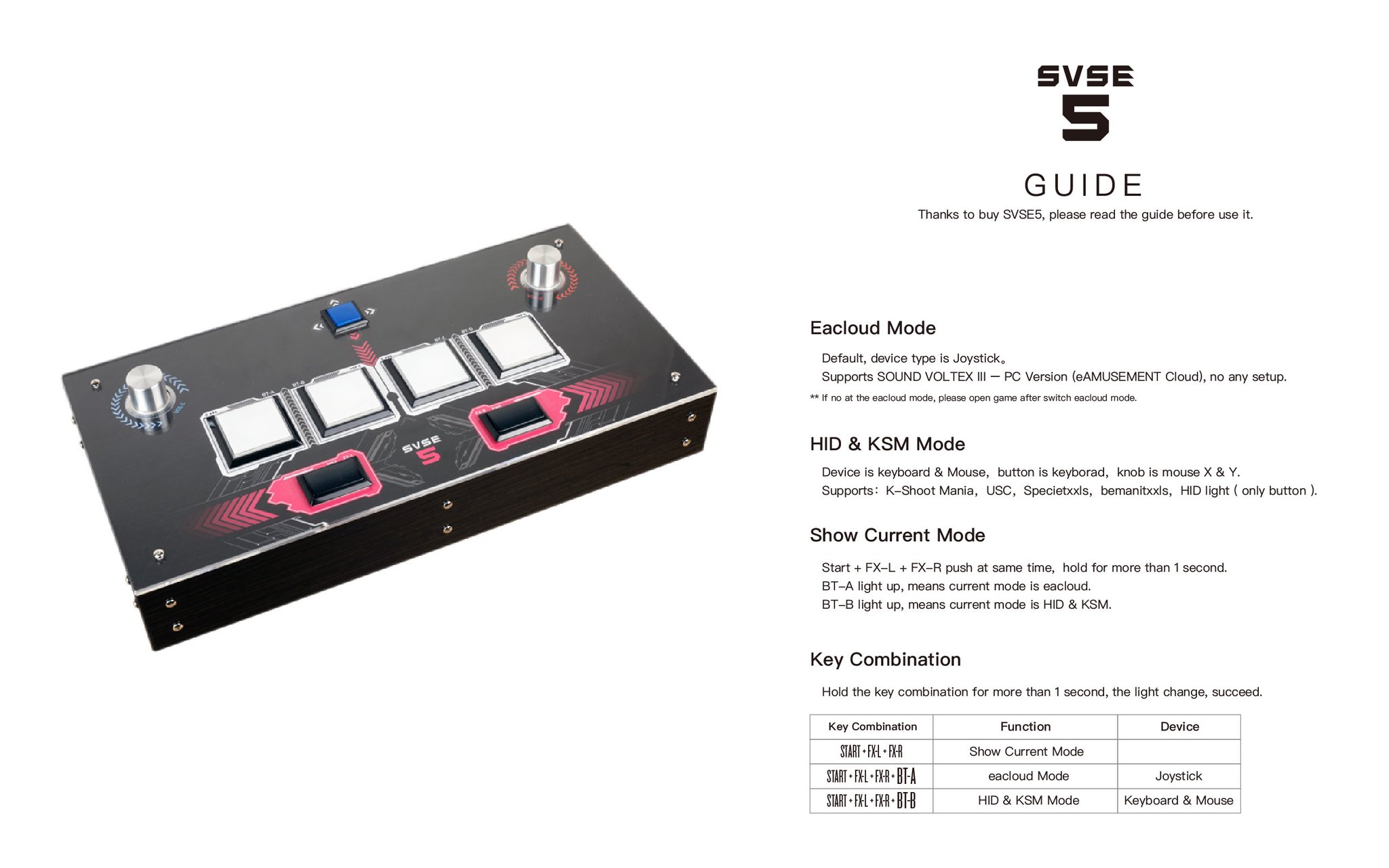 SVSE5 Sound Voltex Simple Editionコントローラー - その他 SVSE5 Sound Voltex Simple Editionコントローラー - その他