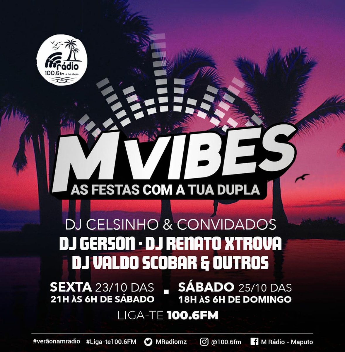 MRadiomz's tweet photo. Então, estás pronto?🔥

M Rádio a tua dupla.
#atuadupla
#VerãonaMradio https://t.co/o0m7KU1Fot