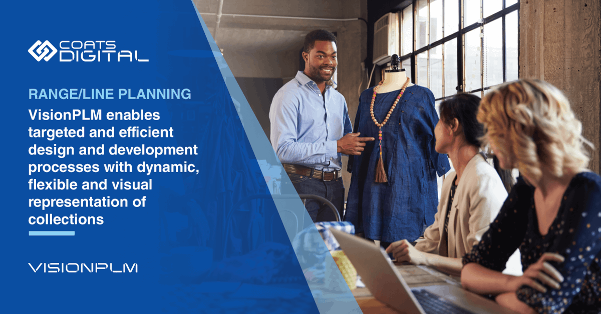 CoatsDigital's tweet photo. VisionPLM Improves focus, visibility and performance to plan, to increase the speed and efficiency of the entire development process.
Find out more- https://t.co/05OLNCsJqz
#coatsdigital #visionplm #PLM #digitaltransformation #digitalshift #digitalization #appareltech #fashion https://t.co/8OC47ZUwq7