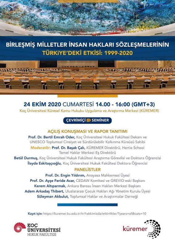 Başak Çalı (@calibasak) on Twitter photo 24 Ekim BM gününde değerlendireceğimiz BM İnsan Hakları Sözleşmelerinin Türkiye’de Etkisi Raporuna Türkçe ve İngilizce olarak <a href="/cgpl_kuremer/">CGPL / KUREMER</a> sitesinden ulaşabilirsiniz. 24 Ekim BM gününde değerlendireceğimiz BM İnsan Hakları Sözleşmelerinin Türkiye’de Etkisi Raporuna Türkçe ve İngilizce olarak <a href="/cgpl_kuremer/">CGPL / KUREMER</a> sitesinden ulaşabilirsiniz.