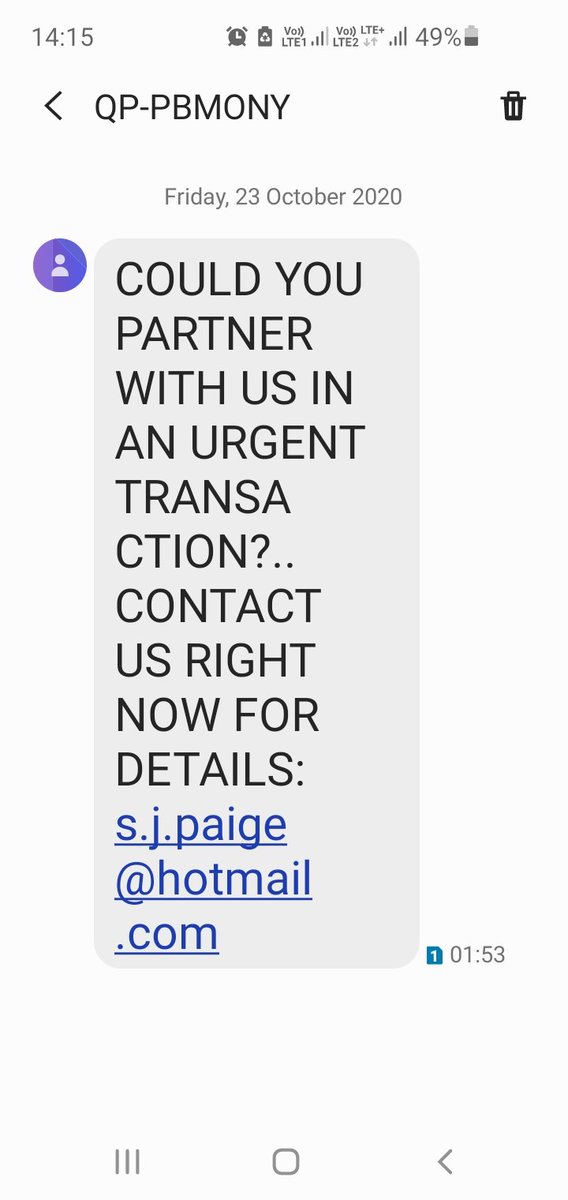 aashishkaul's tweet image. Digital frauds go to scary levels courtesy an inept @VodafoneIN_News . This is brazen violation of consumer privacy and willfully exposing indian mobile consumers to such fraud @TRAI @DoT_India @rmstakkar @DoJ_India @GoI_MeitY @MahaCyber1 #fraud #mobileScam