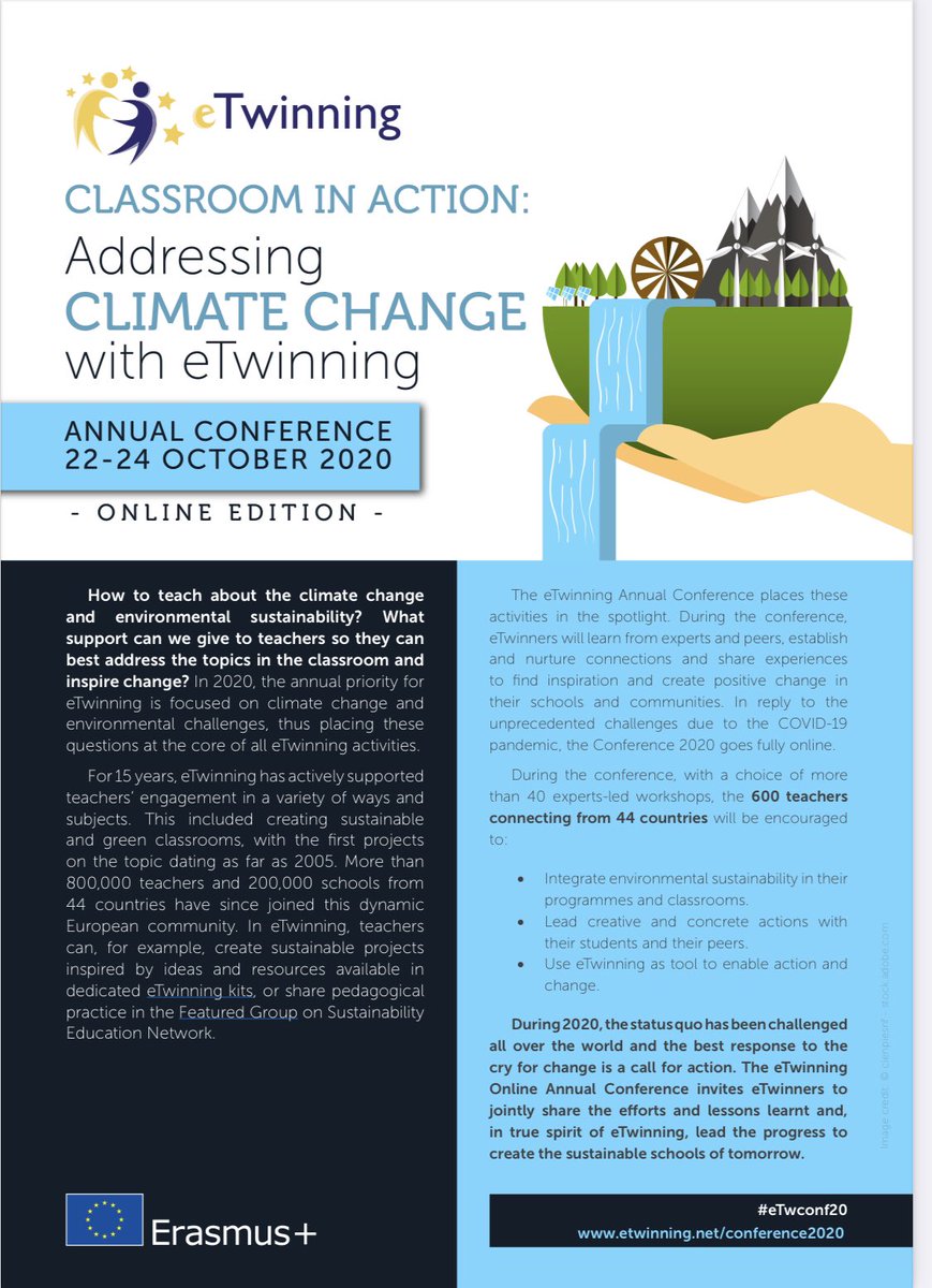 On-site or On-line does not matter! The #eTwConf20 kicks off &amp; is engaging 600 teachers from 44 countries - among which is <a href="/MadrasatiJo/">Madrasati Initiative</a> <a href="/JoTwinning/">eTwinningJO</a>