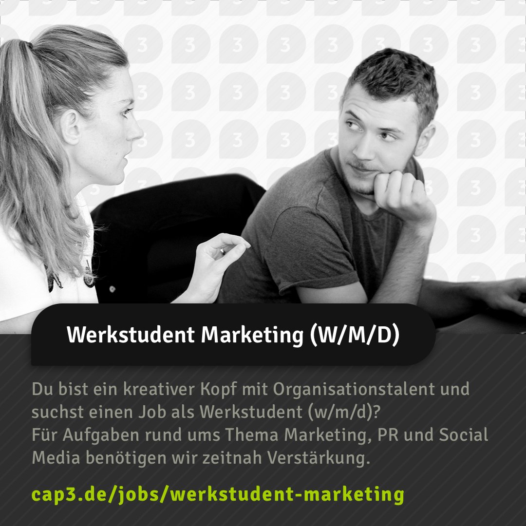 capdrei's tweet photo. Wir suchen nach Unterstützung für unser #Team. Hier findest Du einen kleinen Einblick in unsere aktuellen #Stellenanzeigen. Schau gerne auch auf unserer Website nach weiteren Angeboten. Wir freuen uns auf Deine #Bewerbung!
https://t.co/ndZn0PMYwL #wearehiring #software&amp;freunde 💚 https://t.co/r5SpoljmIF