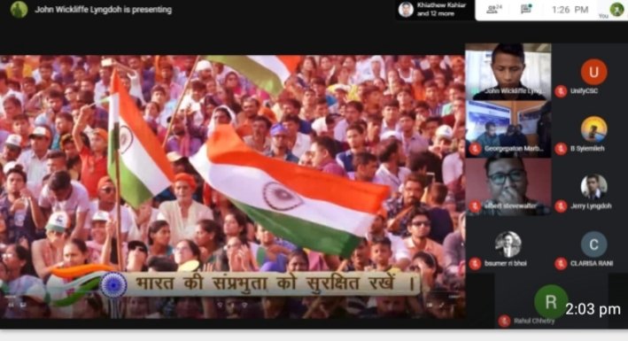 bkhongjoh's tweet image. &quot;Citizens Duties Awareness Program Session&quot; conducted by Digital Village Vle of Mawngap Village. East Khasi Hills,Meghalaya today through VC in presence of village heads,Villagers &amp;amp; State Legal representatives. 
#CDAP
#CSCDigitalvillage
@dintya15 @Tele_Law @CSCegov_