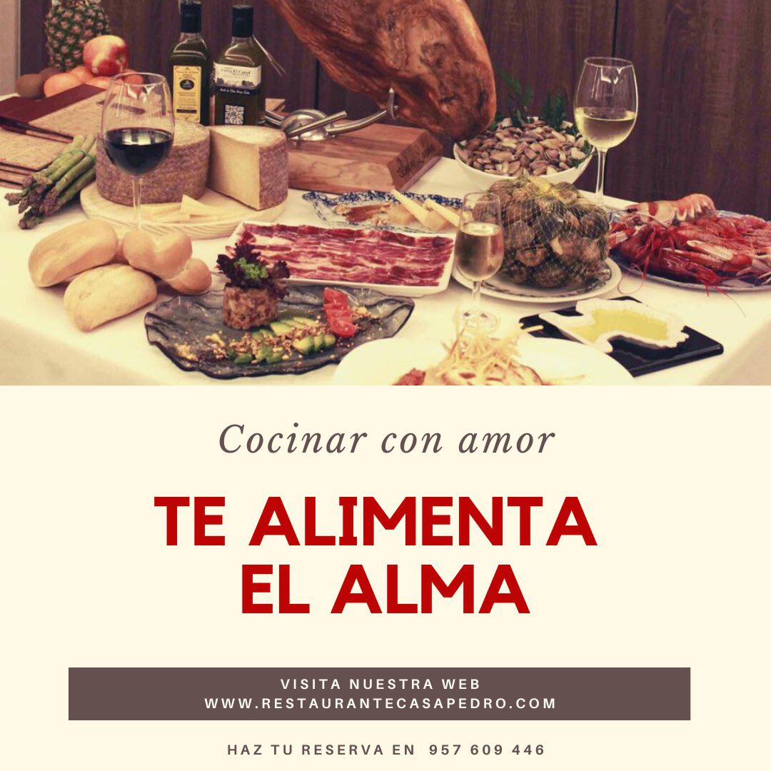 Nuestros cocineros ponen amor en cada plato que elaboramos, por eso siempre están tan buenos 😋

#PuenteGenil #RestauranteCasaPedro #Food #TuRestaurante #ComerBien #Córdoba #Bibgourmand