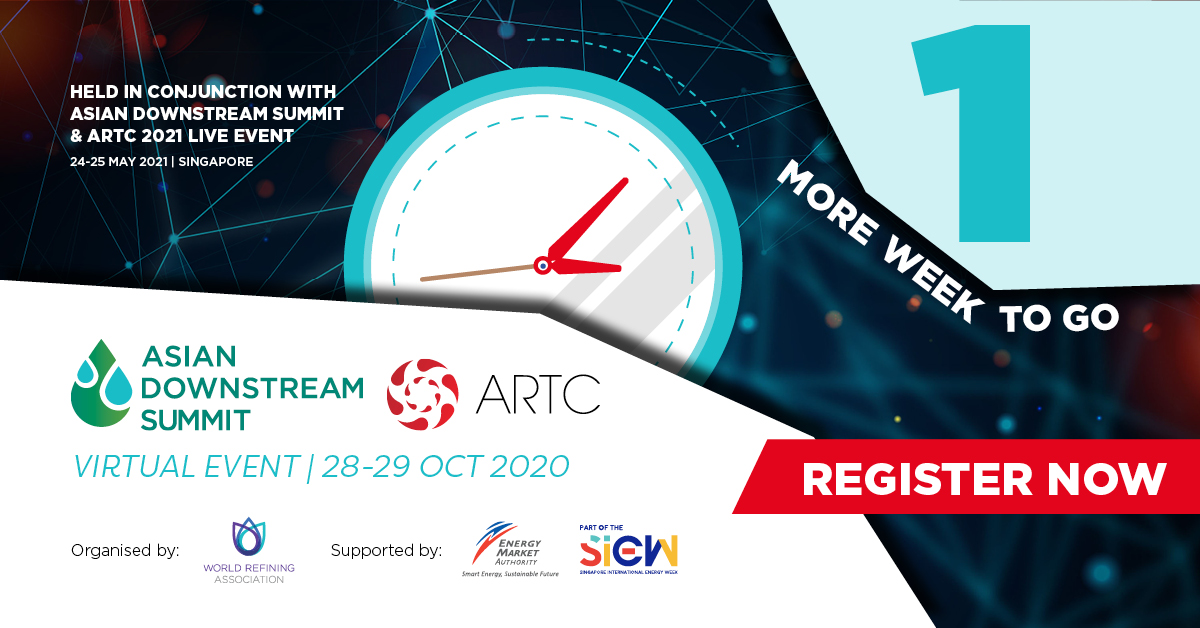 bobgill's tweet photo. Industry experts outlining strategies and technologies for refining & petrochemicals at @DownstreamSMT & @ARTC_WRA will include executives from @AVEVAGroup , @AspenTech, @exxonmobil, @Petronas, @reliancegroup, as well as event Knowledge Partner @arc_advisory #ADS20 #ARTC20 https://t.co/hwappD2zik
