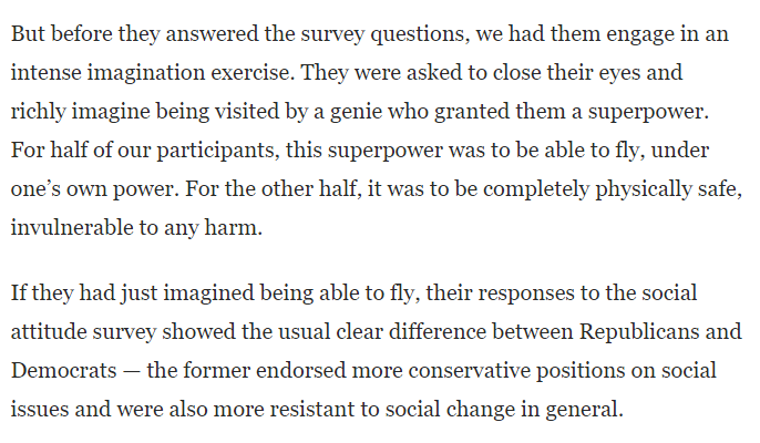 The root cause of this disgust is thought to result from a fear of being unsafe (especially in conservatives):