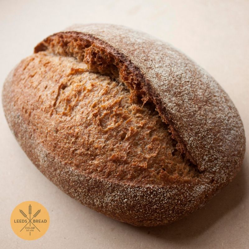 LeedsBreadCoop's tweet photo. Our Bakery Shop is open! Pop down between 10.00am - 2.00pm to pick up your loaves for the weekend! Like this delicious Yorkshire Wholemeal Sourdough pictured!

Link to our online shop in our bio!

#LeedsBreadCoop #SupportYourLocalBaker #ClickAndCollect https://t.co/9Fi4gJazaD
